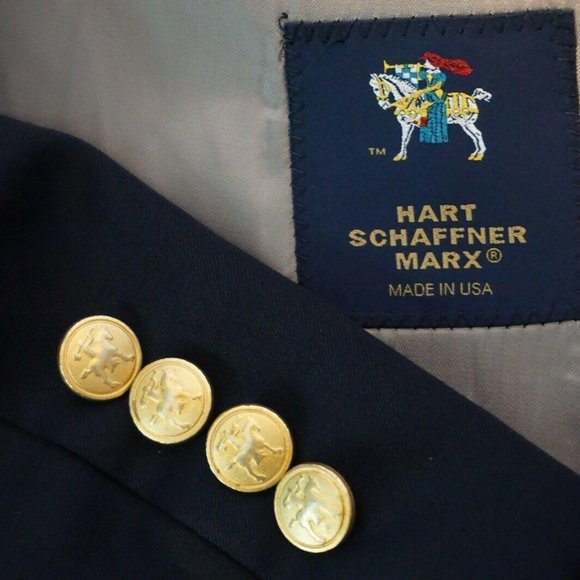 Hart Schaffner Marx Recent wool Sport Coat Jacket